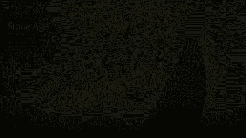 The Valley of Ages, a 3D scene.